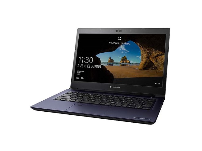 Dynabook、13.3型スタンダードモバイルノートPC「dynabook S6/S3