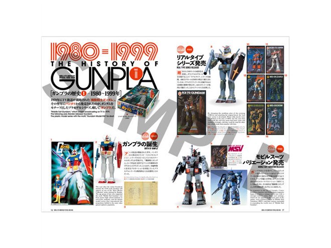 ガンプラ40年」の歩みがこの1冊に、公式ガイドブックがプレバンで発売