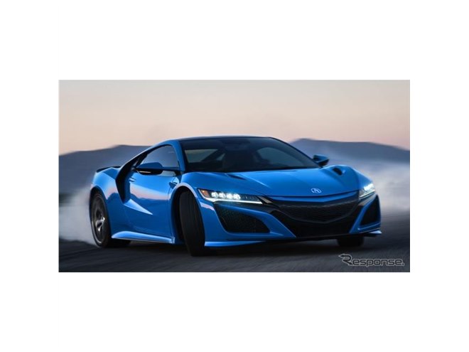 アキュラ NSX、初代オマージュの新色ブルー設定…2021年型を米国発表