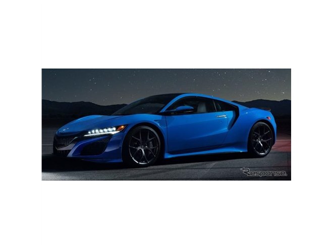 アキュラ NSX、初代オマージュの新色ブルー設定…2021年型を米国発表