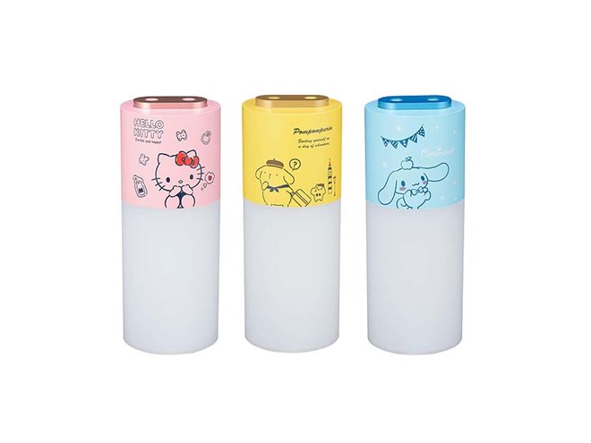 グリーンハウス、キティちゃんなどとコラボしたポータブル加湿器「GH