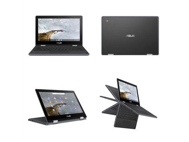 ASUS、「Celeron N4020」搭載のフリップ式Chromebook「C214MA」 - 価格.com