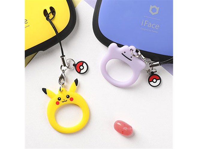 ポケモン」シリコン製リングストラップ、ピカチュウ＆メタモンが登場