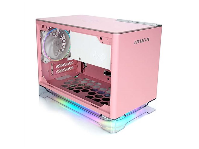 inWin A1 Prime ピンク PCケース IN WIN、750W電源を搭載したMini ITXケース「A1 Prime Pink」を本日11