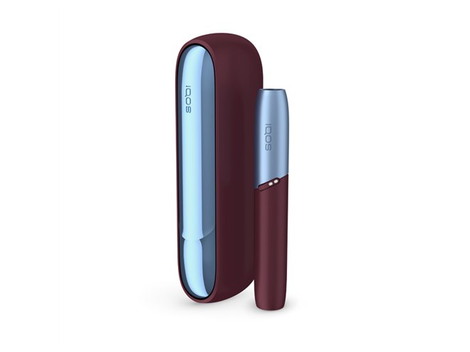 加熱式タバコ「IQOS 3 DUO」の新カラー「フロステッドレッド」が