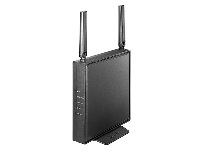 アイ・オー、税別9,800円のWi-Fi 6対応無線LANルーター「WN-DEAX1800GR
