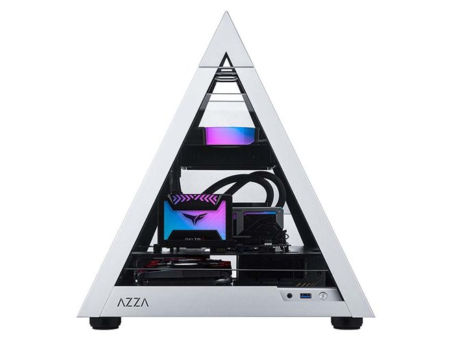 AZZA、ガラスパネルを採用したピラミッド型PCケース3機種 - 価格.com