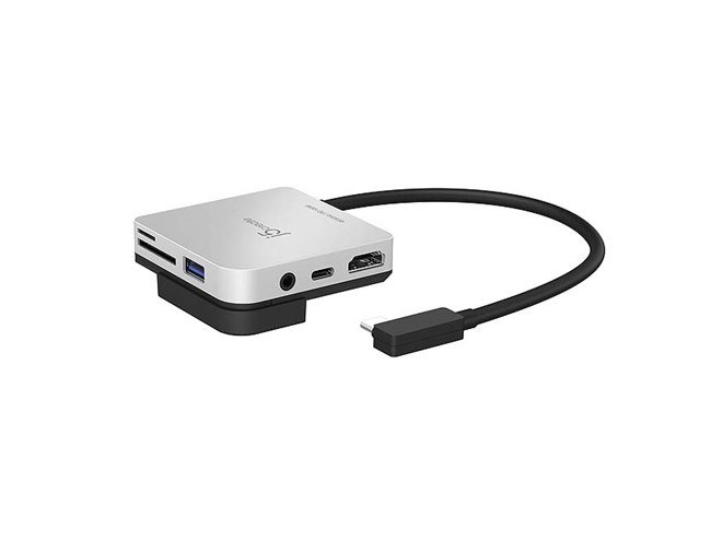 j5create、iPad Pro 11＆12.9型用「USB-C マルチアダプター7in1 JCD612