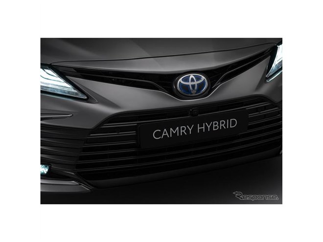 トヨタ カムリ・ハイブリッド に改良新型、表情変化…今秋西欧