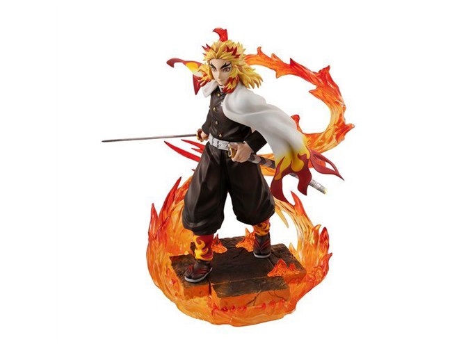 MegaHouse - G.E.M.シリーズ 鬼滅の刃 煉獄杏寿郎 メガトレショップ あふれ出す炎のエフェクト”「G.E.M.シリーズ 鬼滅の刃 煉獄杏