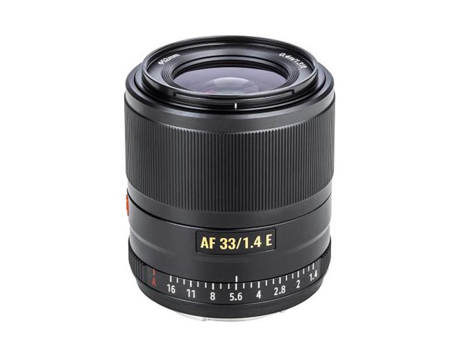 VILTROX、ソニーEマウント用AFレンズ「56mm F1.4」「33mm F1.4