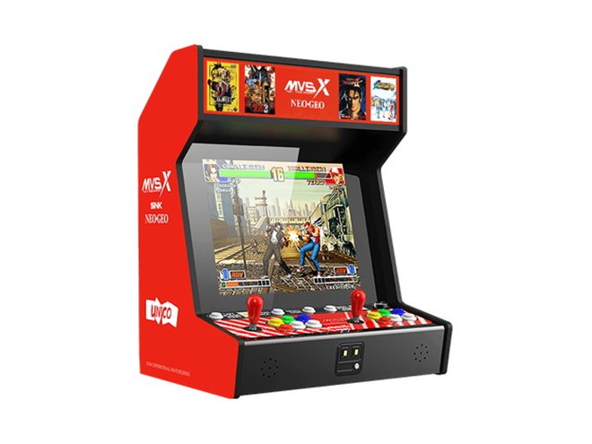 1台で2人遊べる」大画面17型スクリーン搭載の「NEOGEO MVSX」予約開始 - 価格.com