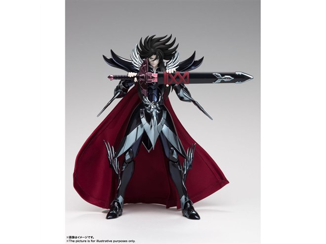 バンダイ、マスク装着状態も再現できる「聖闘士聖衣神話EX 冥王