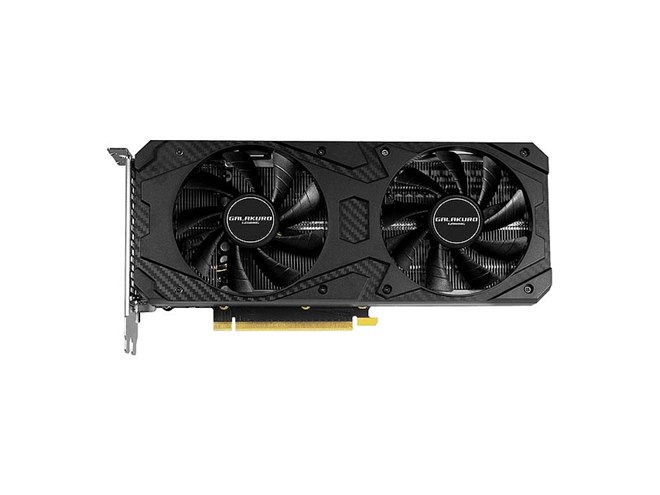 グラフィックボード・グラボ・ビデオカード GALAKURO GeForce RTX 3060 Ti 玄人志向 GALAKURO GAMING GG-RTX3060Ti-E8GB/DF/LHR [PCIExp 8GB
