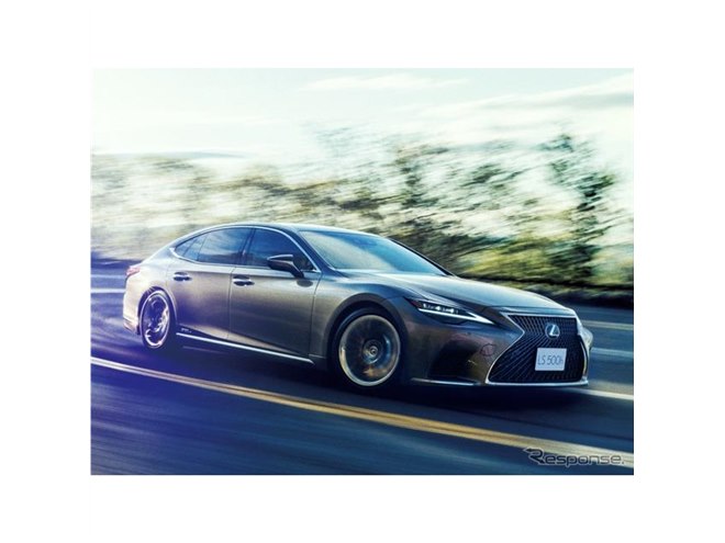 レクサス LS 改良新型】ブリヂストンのランフラットタイヤを新車装着