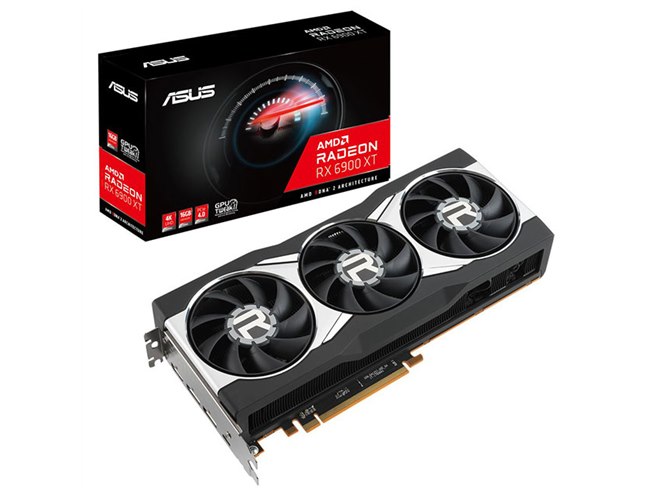 ASUS、「Radeon RX 6900 XT」を搭載したリファレンスビデオカード