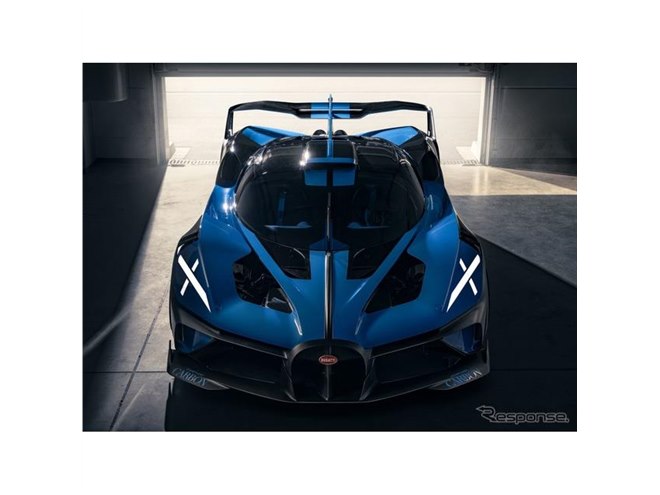 ブガッティの1850馬力ハイパーカー『ボリード』、新写真公開…CEO「砲弾