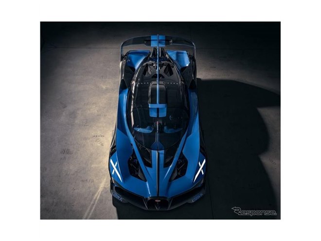 ブガッティの1850馬力ハイパーカー『ボリード』、新写真公開…CEO「砲弾