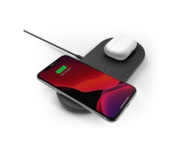 Belkin ワイヤレス充電器 qi Amazon | Belkin ワイヤレス充電器 20W(10W x 2) Qi認証 iPhone