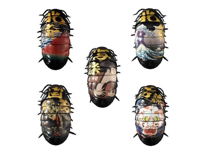 BUGARTS 浮世絵　だんごむし５個セット Amazon.co.jp: BUGARTS 浮世絵 だんごむし5個セット : おもちゃ
