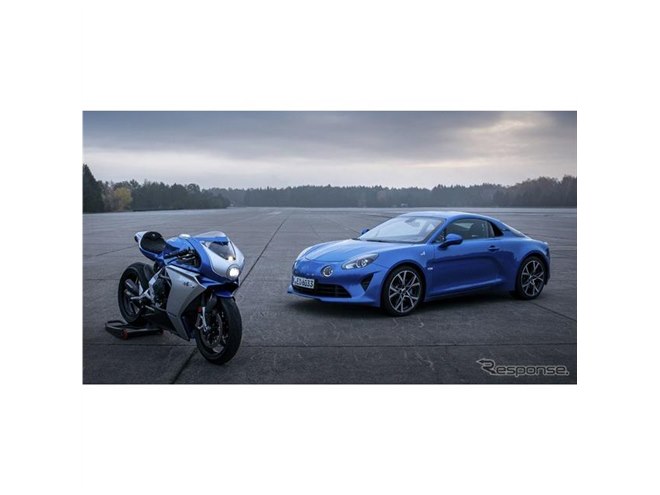 期間限定値引　新品　アルゼンチンのバリローチェのウナエル・ウアピ湖 MVアグスタが500台限定の特別モデル「スーパーベローチェ1000