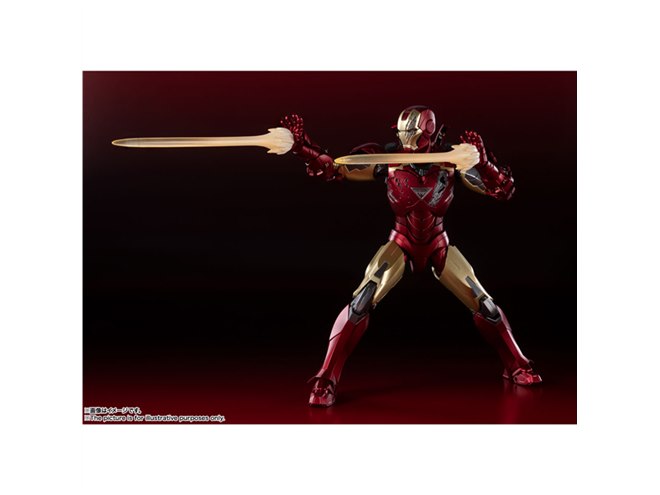 バンダイ、頭部・胸部を一新した「S.H.Figuarts アイアンマン バンダイ、頭部・胸部を一新した「S.H.Figuarts アイアンマン