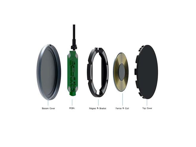 MPOW、マグネット機構を搭載したワイヤレス充電器「Wireless Fast 