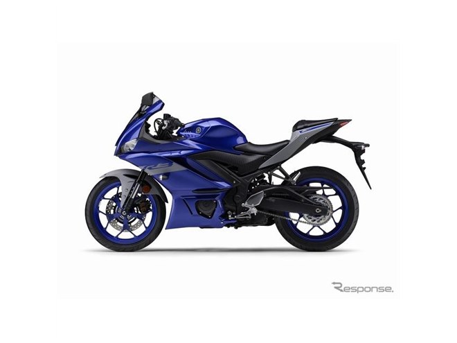 ヤマハ YZF-R3/R25、2021年モデル発売へ トレンドカラー「シアン