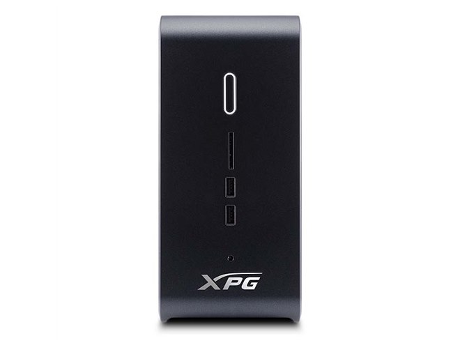 デスクトップ型PC XPG  Gaia  mini  PC NUC9 ADATA、「Intel NUC 9 Extreme」をベースにしたハイエンドミニPC
