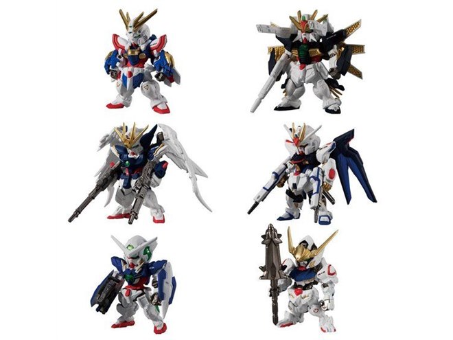 FW GUNDAM CONVERGE」10周年記念、アナザーシリーズ主役機6体が限定
