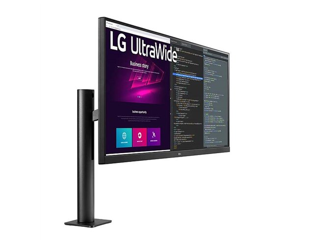 LG、アームスタンド式の34型ウルトラワイド液晶ディスプレイ「34WN780-B」 - 価格.com