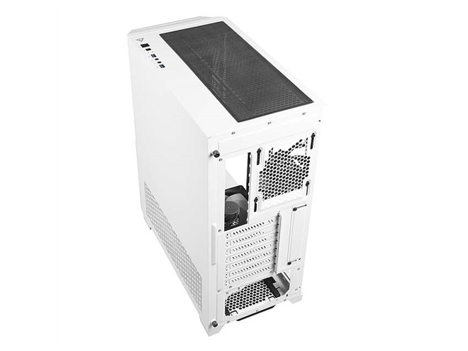 Antec、強化ガラスを採用したミドルタワーPCケース「DP502 FLUX WHITE