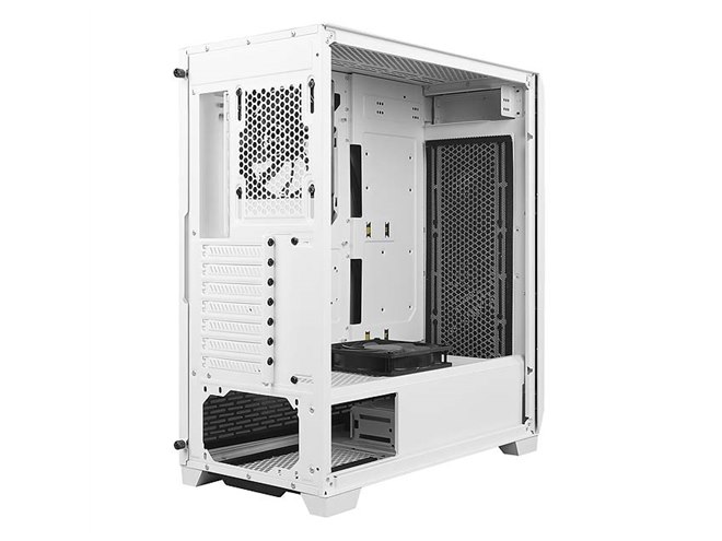 Antec、強化ガラスを採用したミドルタワーPCケース「DP502 FLUX WHITE