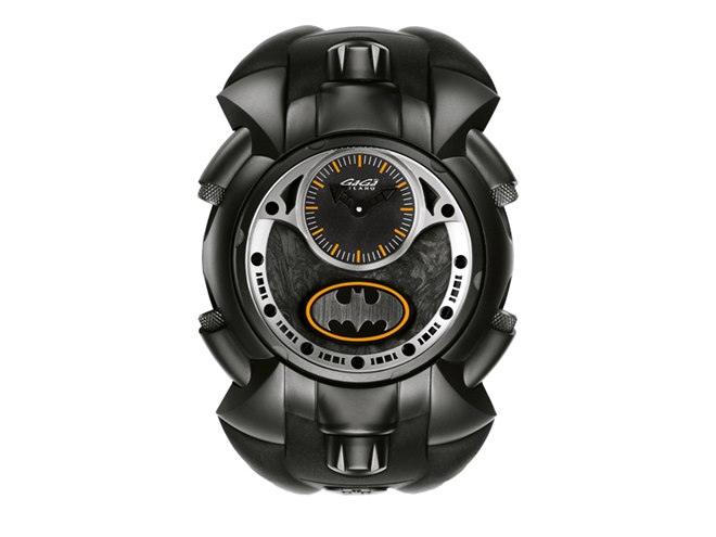 バットマン×ガガミラノ、回転式フェイスのコラボ腕時計を限定発売