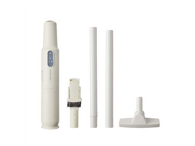 レコルト、ロングパイプをセットにした「コードレス スティック