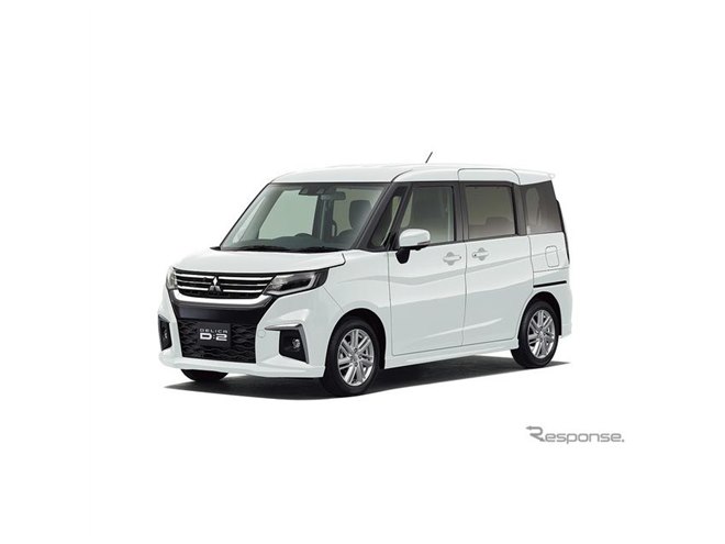 三菱 デリカD：2 新型発売、全長延長で荷室空間拡大…乗り心地や静粛性 