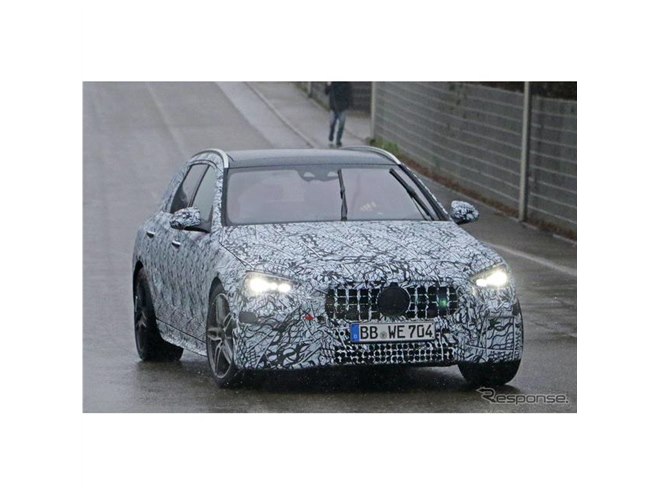 Cクラスワゴン 次期型、AMGバージョンは「C43」か「C53」か…最新プロト