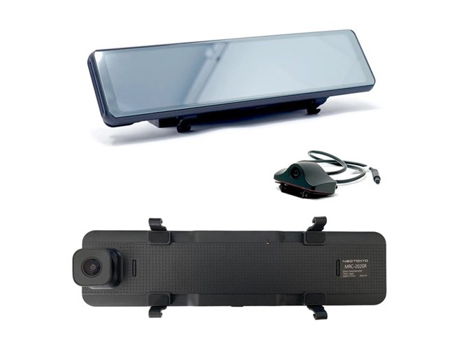 NEOTOKYO ミラーカムR MRC-2020R 前後カメラ +デジタルミラー ミラー型