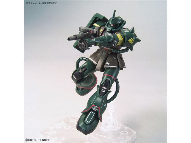 ガンダムベース限定HGガンプラ「ザクII」、川口名人監修のオリジナル