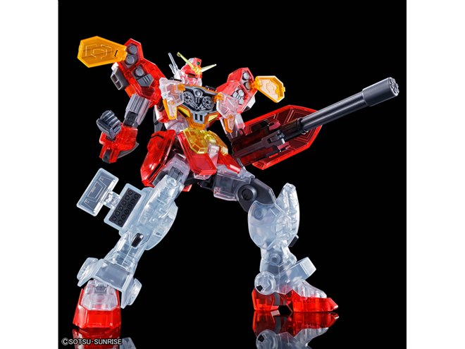 バンダイ、「ガンダムヘビーアームズ」クリアカラーの限定HG