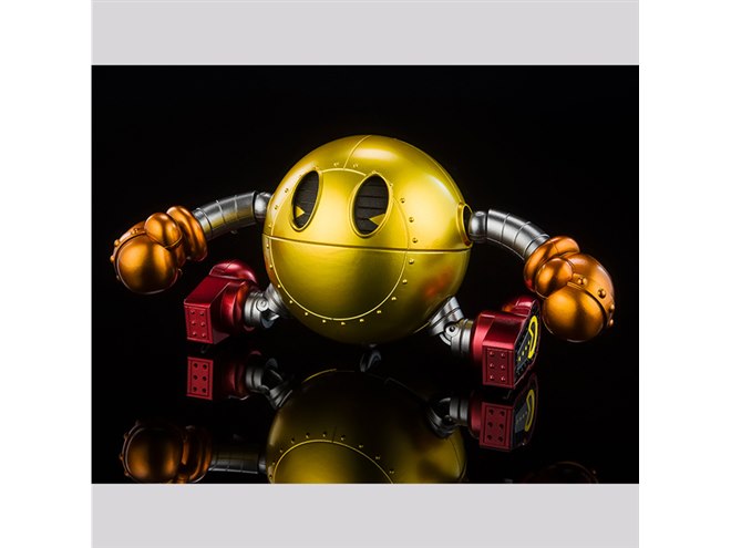 パックマン」が超合金ロボットに、本体に搭乗できるミニフィギュア付き