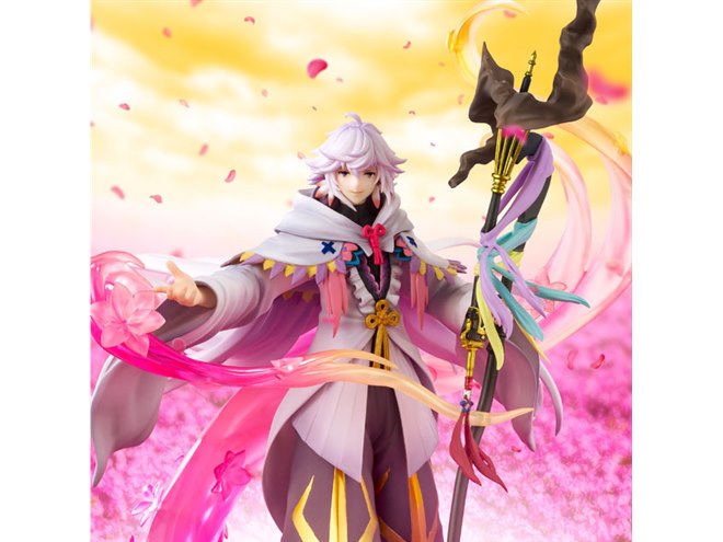 バンダイ、エフェクト付き「フィギュアーツZERO 花の魔術師マーリン 