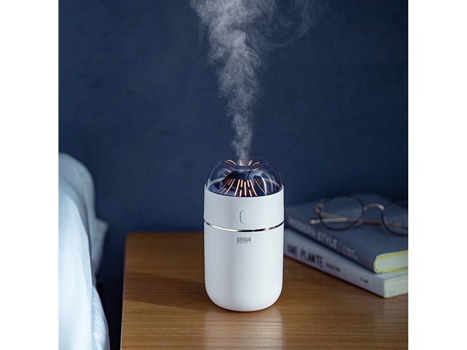 加湿器 卓上 USB加湿器 クラウン LED グラデーション点灯 丸い 球体型 Amazon | ミニ 加湿器 卓上 USB加湿器 クラウン LED