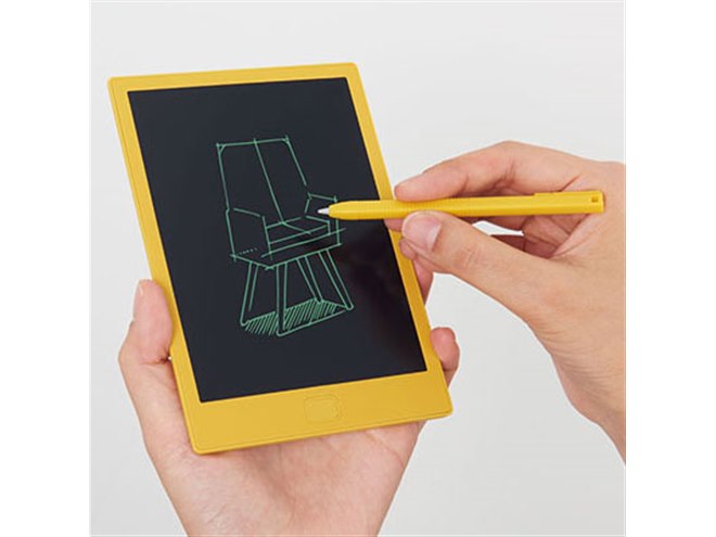 キングジム、A6手帳サイズの電子メモパッド「Boogie Board BB-14
