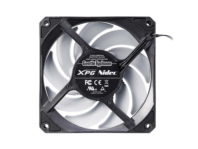 ADATA、日本電産と共同設計したゲーミングファン「VENTO PRO 120 PWM