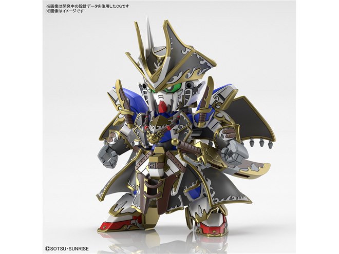 4月放送「SDガンダムワールド ヒーローズ」より、悟空インパルス