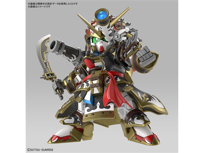 4月放送「SDガンダムワールド ヒーローズ」より、悟空インパルス