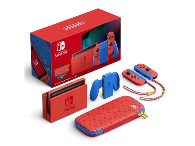 Nintendo Switch マリオレッド×ブルー」特別セットが1/25予約