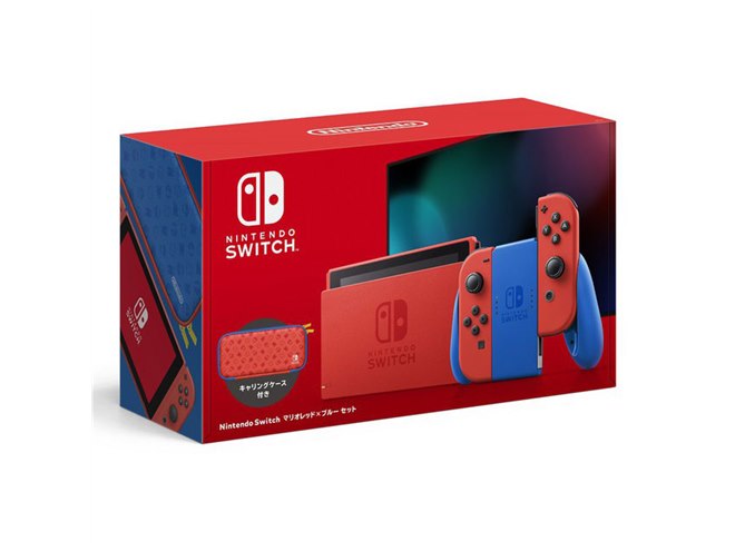 Nintendo Switch マリオレッド×ブルー」特別セットが1/25予約開始