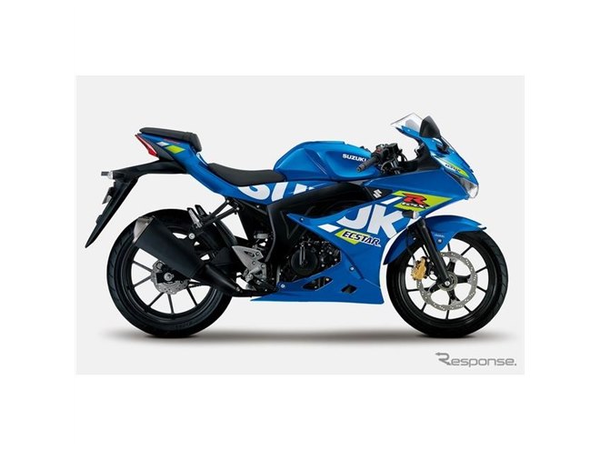 スズキ GSX-R125、新色レッド/ブラックを設定…2021年モデル発売へ